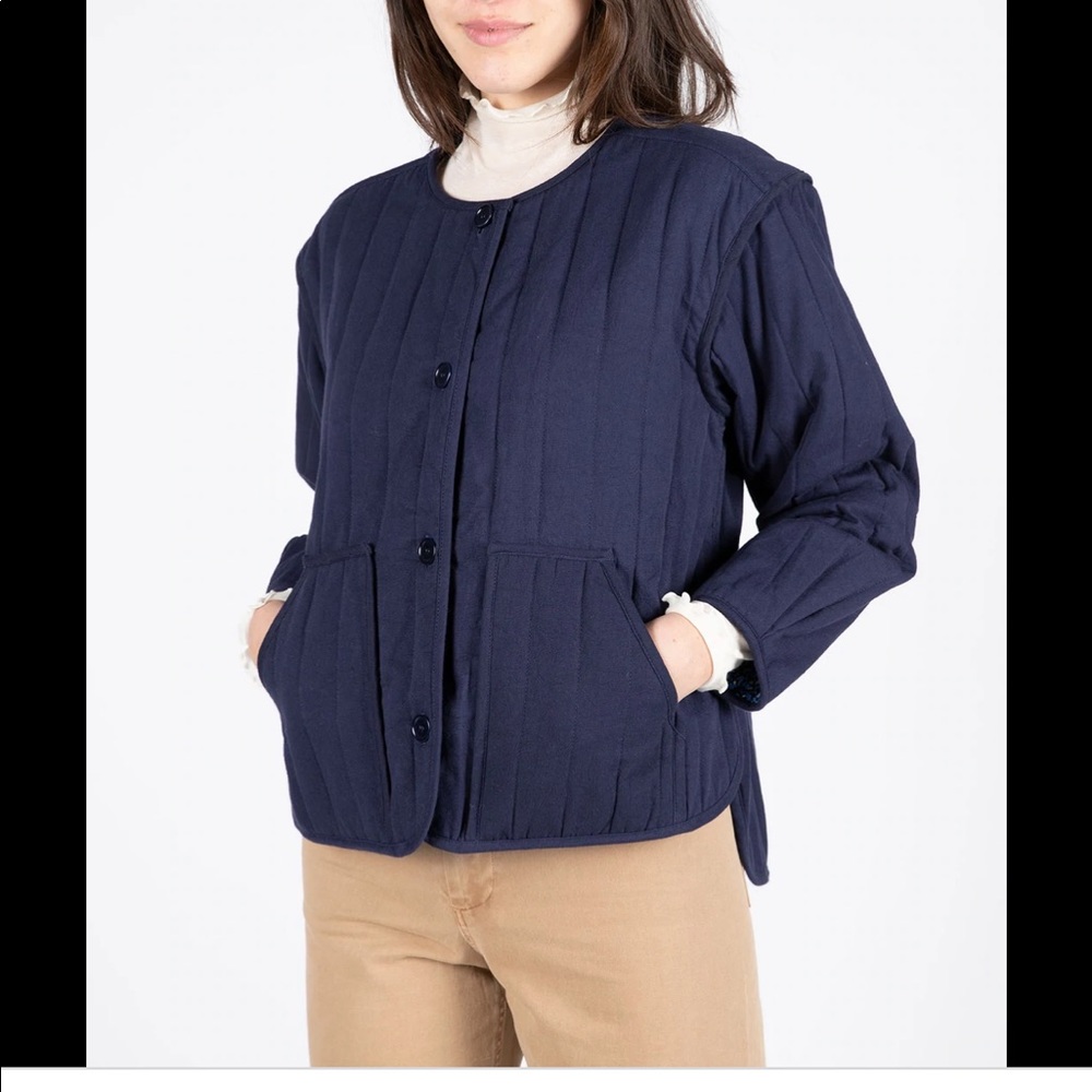 Apiece Apart Elodie Quilt Jacket